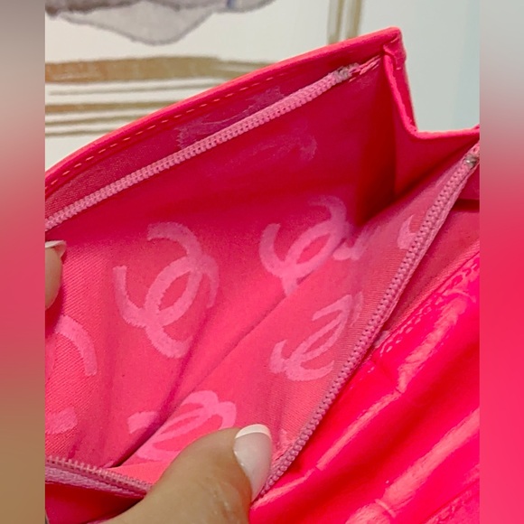 Chanel Long Wallet  Black Leather- authentic - Picture 13 of 14